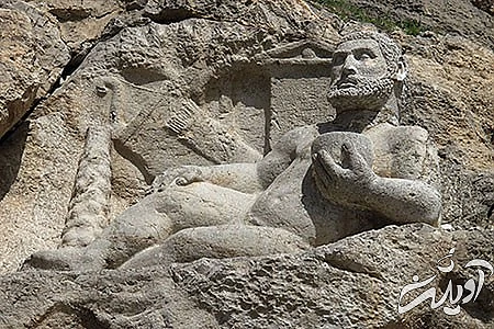 بیستون,کوه بیستون,محوطه بیستون